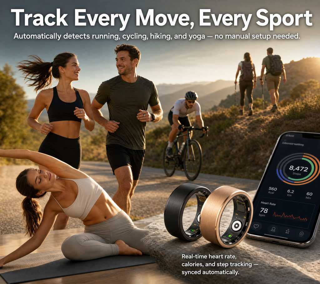 Ringael™ Health Tracking Ring