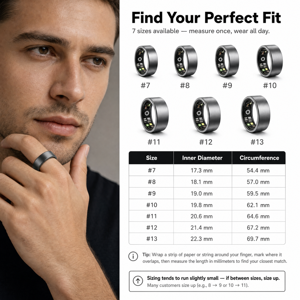 Ringael™ Health Tracking Ring