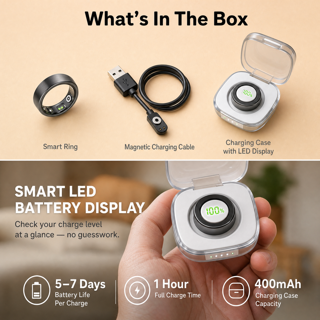Ringael™ Health Tracking Ring